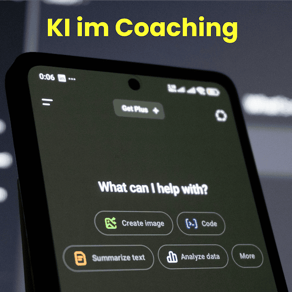 Online Workshop 2026-10-19 - Termin 2 „KI im Coaching. KI oder Ich - wer ist der bessere Coach?"