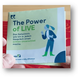 PCM Mini Folder "The POWER of LIVE" (25 Stk. Packung) – Bild 1