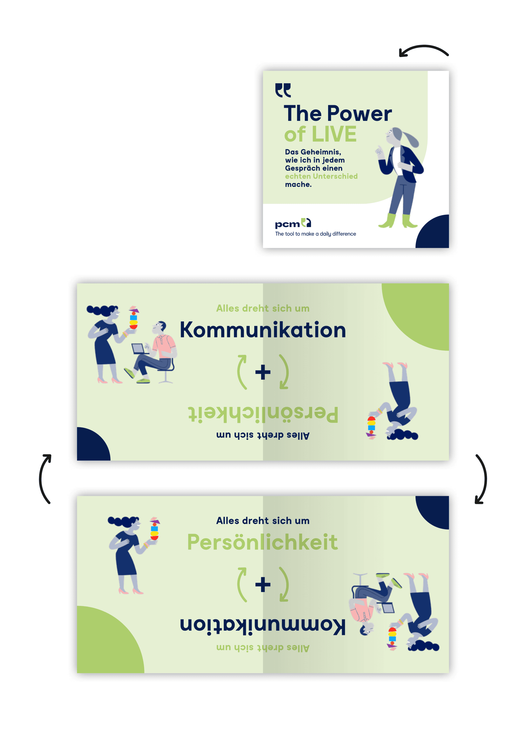 PCM Mini Folder "The POWER of LIVE" (25 Stk. Packung) – Bild 2